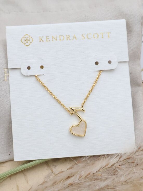 Kendra Scott Jewelry - Kendra Scott Gold Ari Heart Music Note Drusy Necklace